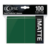 UP D-PRO ECLIPSE FOREST GREEN MATTE SLEEVES 100CT