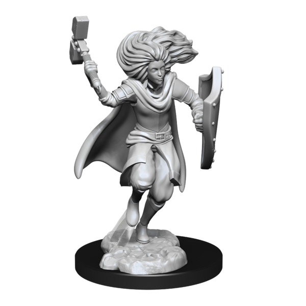 WIZKIDS DND UNPAINTED MINIS CHANGELING CLERIC MALE