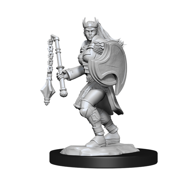 WIZKIDS DND UNPAINTED MINIS KALASHTAR CLERIC FEMALE