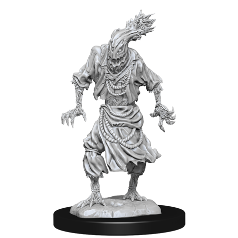 DND UNPAINTED MINIS SCARECROW/STONE CURSED