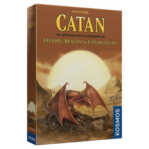 CATAN (FR) - EXT - TRESORS, DRAGONS ET EXPLORATEURS