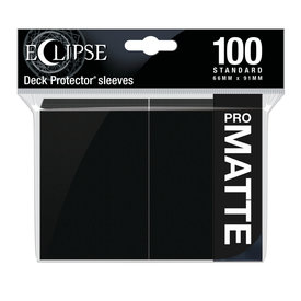 Ultra Pro UP - D-PRO - ECLIPSE - SLEEVES (100ct) - MATTE - Black