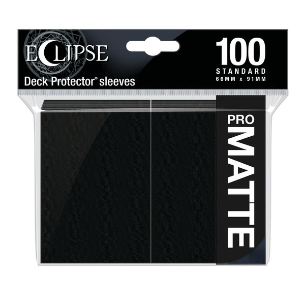 Ultra Pro UP - D-PRO - ECLIPSE - SLEEVES (100ct) - MATTE - Black