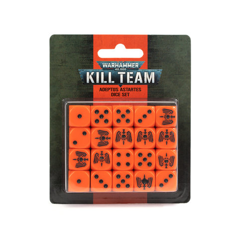 40K - KILL TEAM - ADEPTUS ASTARTES - Dice Set