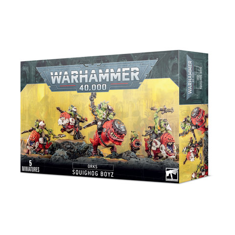 40K - ORKS - Squighog Boyz