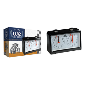 WeGames CHESS TIMER - Analog Black plastic