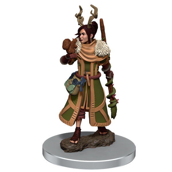 WIZKIDS DND - ICONS - Female Human Druid