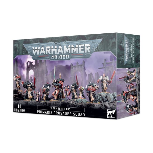Black Templars 40K - BLACK TEMPLARS - Primaris Crusader Squad