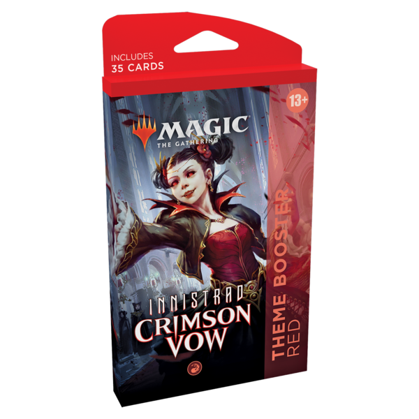 Wizards of the Coast MTG INNISTRAD CRIMSON VOW THEME BOOSTER - RED