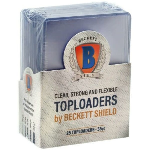 BECKETT SHIELD Beckett Shield: Toploader 3x4  (25) (35pt)