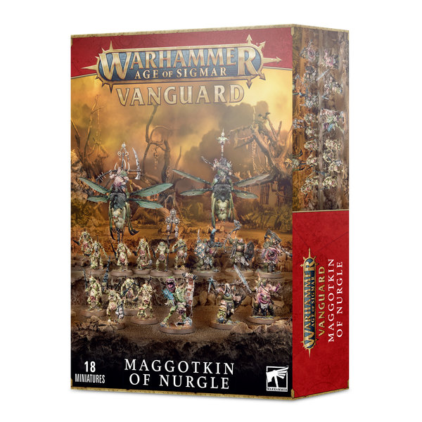 Age of Sigmar VANGUARD: MAGGOTKIN OF NURGLE