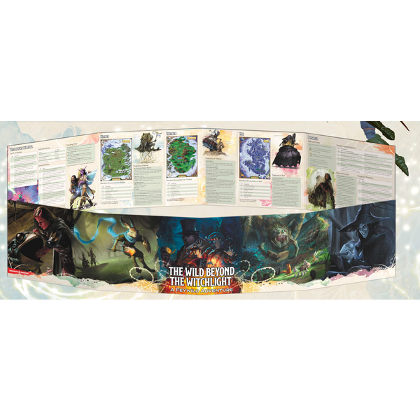 Wizards of the Coast DND DM SCREEN THE WILD BEYOND THE WITCHLIGHT