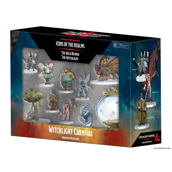 WIZKIDS DND THE WILD BEYOND THE WITCHLIGHT PREMIUM WITCHLIGHT CARNIVAL