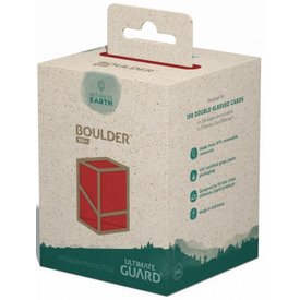 Ultimate Guard UG - RTE DECK CASE - BOULDER (100+) - Red