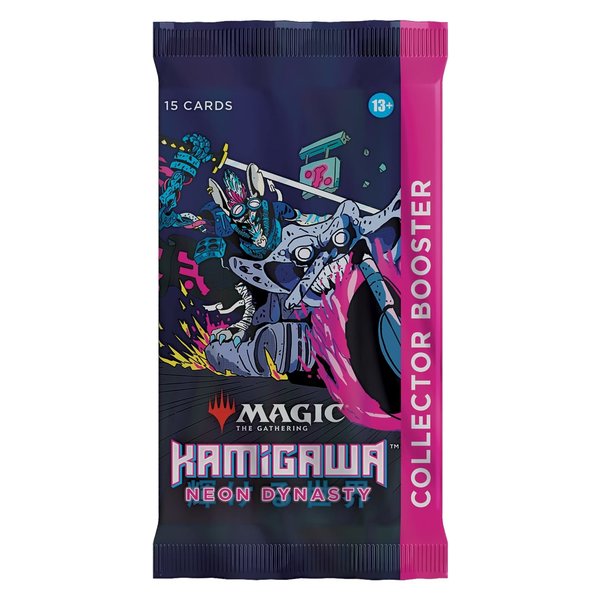 Wizards of the Coast MTG KAMIGAWA NEON DYNASTY COLLECTOR BOOSTER PACK