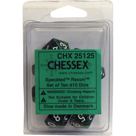 CHESSEX SPECKLED 10D10 RECON