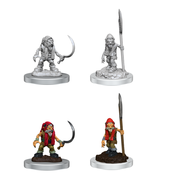 WIZKIDS DND UNPAINTED MINIS WV16 REDCAPS