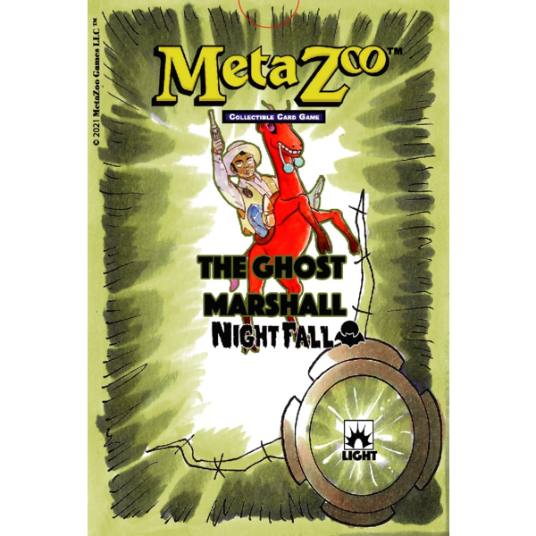 Cryptid Nation METAZOO NIGHTFALL DECK - THE GHOST MARSHALL
