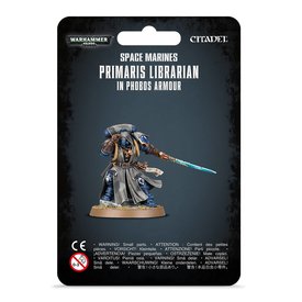 Warhammer 40k SPACE MARINES PRIMARIS LIBRARIAN IN PHOBOS ARMOR