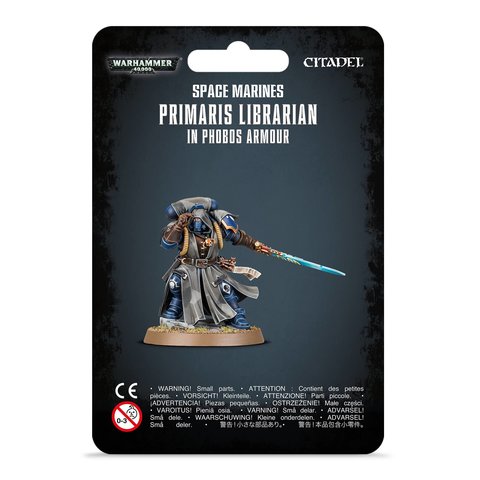 40K - SPACE MARINES - Primaris Librarian in Phobos Armour