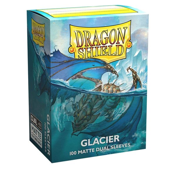 Arcane Tinmen DRAGON SHIELD - SLEEVES (100ct) - DUAL MATTE - Glacier