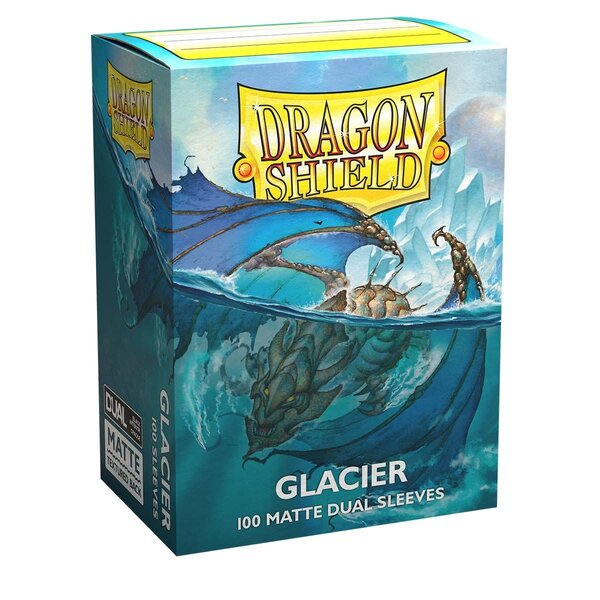 Arcane Tinmen DRAGON SHIELD - SLEEVES DUAL MATTE (100ct) - Glacier