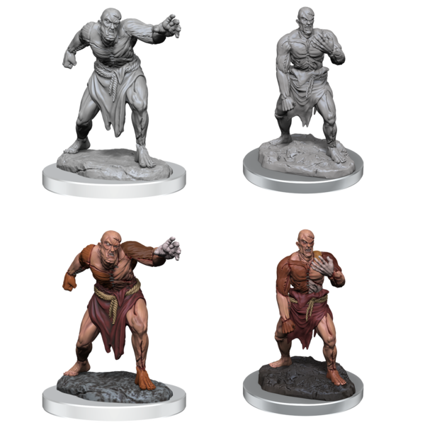 WIZKIDS DND UNPAINTED MINIS WV17 FLESH GOLEMS