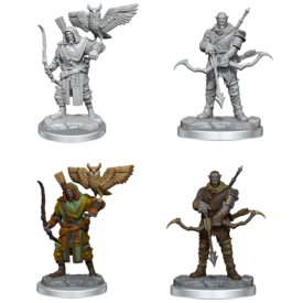 WIZKIDS DND UNPAINTED MINIS WV17 ORC RANGER MALE