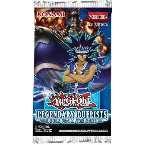 YGO LEGENDARY DUELISTS DUELS FROM THE DEEP BOOSTER