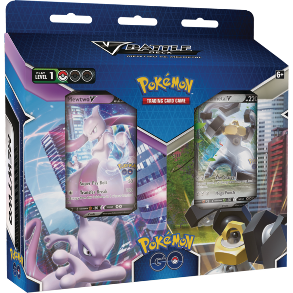 POKEMON POKEMON GO V BATTLE DECKS MEWTWO VS MELMETAL