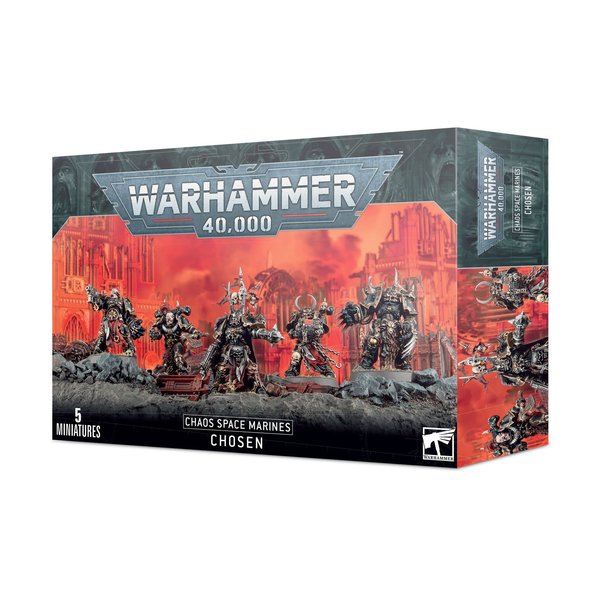 Chaos Space Marines 40K - CHAOS SPACE MARINES - Chosen