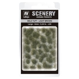 Vallejo VALLEJO: SCENERY LARGE WILD TUFT LIGHT BROWN