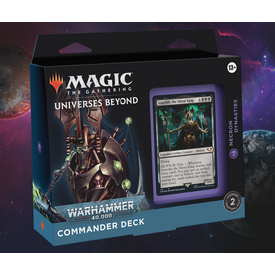 Wizards of the Coast MTG WARHAMMER 40000 COMMANDER REGULAR DECK (Necron Dynasties)