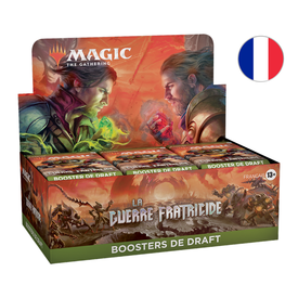 Wizards of the Coast FRANÇAIS-MTG THE BROTHERS WAR DRAFT BOOSTER BOX *RELEASE DATE NOVEMBER 18*