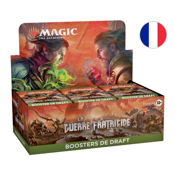 Wizards of the Coast FRANÇAIS-MTG THE BROTHERS WAR DRAFT BOOSTER BOX