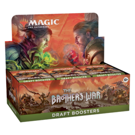 Wizards of the Coast MTG THE BROTHERS WAR DRAFT BOOSTER BOX *RELEASE DATE NOVEMBER 18*