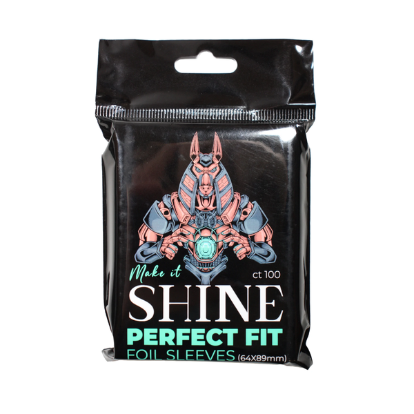 Make It Shine Make it Shine - Perfect Fit Foil Sleeves ct 100 (64mm x 89mm)