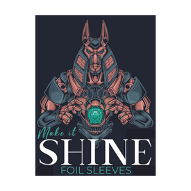 Make It Shine MAKE IT SHINE - PREMIUM SLEEVES (100ct) - FOIL - Black