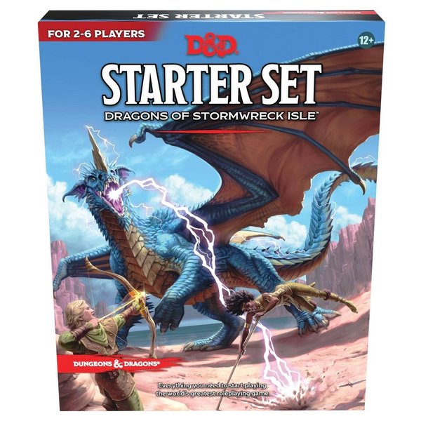 Wizards of the Coast DND RPG STARTER SET DRAGONS OF STORMWRECK ISLE