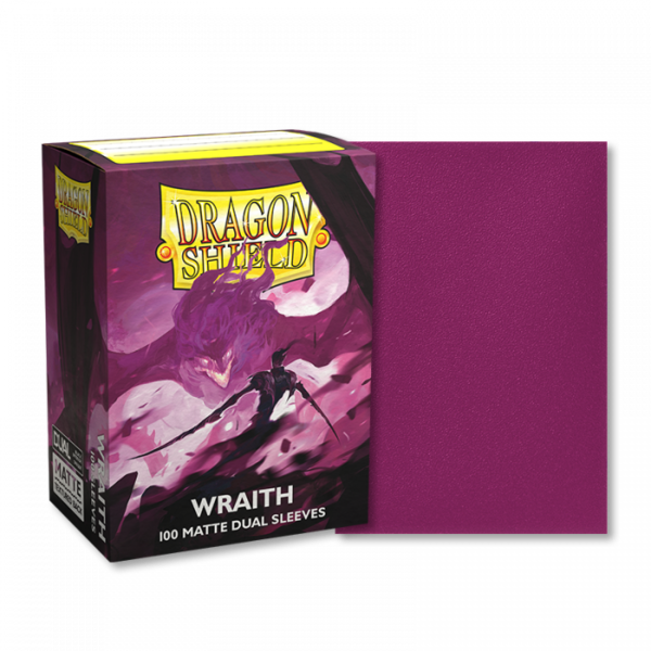 Arcane Tinmen DRAGON SHIELD - SLEEVES (100ct) - DUAL MATTE - Wraith