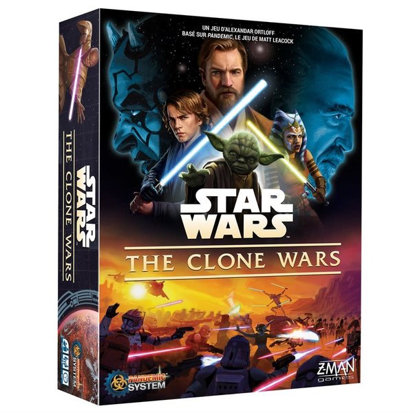 Z-MAN GAMES STAR WARS: THE CLONE WARS - A PANDEMIC SYSTEM GAME (FR)
