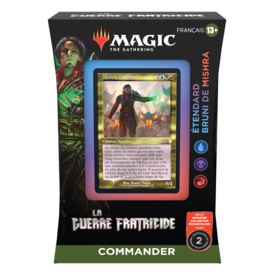 Wizards of the Coast FRANÇAIS - MTG THE BROTHERS WAR COMMANDER - Étendard Bruni de Mishra