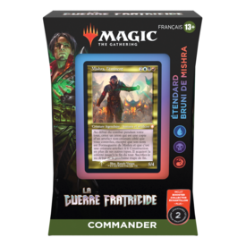 Wizards of the Coast MTG - THE BROTHERS WAR - COMMANDER (FR) - Étendard Bruni de Mishra