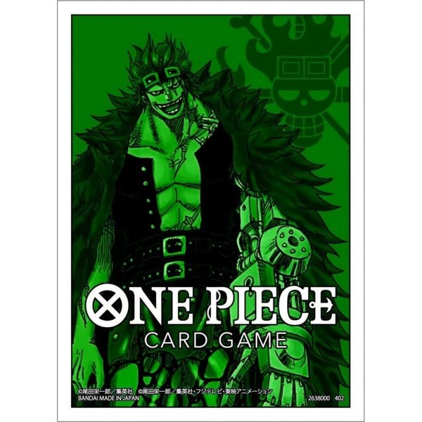 Bandai One Piece Card Game Sleeves: Set 1 - Eustass "Captain" Kid (70ct)