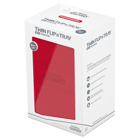 Ultimate Guard UG - TWIN FLIP N TRAY - DECK CASE (160+) - Red
