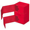 UG - TWIN FLIP N TRAY - DECK CASE (160+) - Red