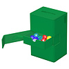 UG TWIN FLIP N TRAY DECK CASE MONOCOLOR GREEN 160+
