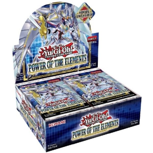 Konami YGO POWER OF THE ELEMENTS BOOSTER BOX - UNLIMITED