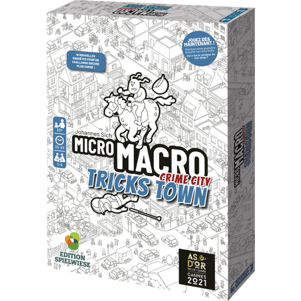 Spielwiesse MICRO MACRO 3 / Crime city Tricks town (FR)