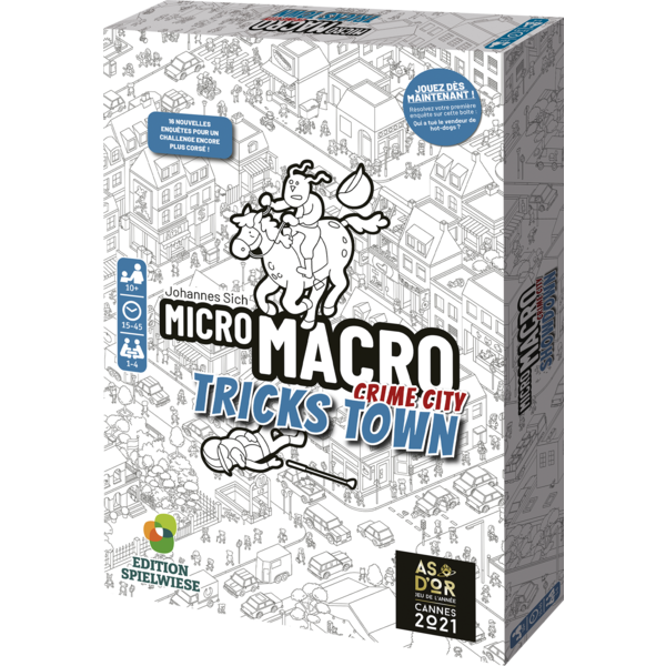Spielwiesse Micro Macro 3 / Crime city Tricks town (FR)